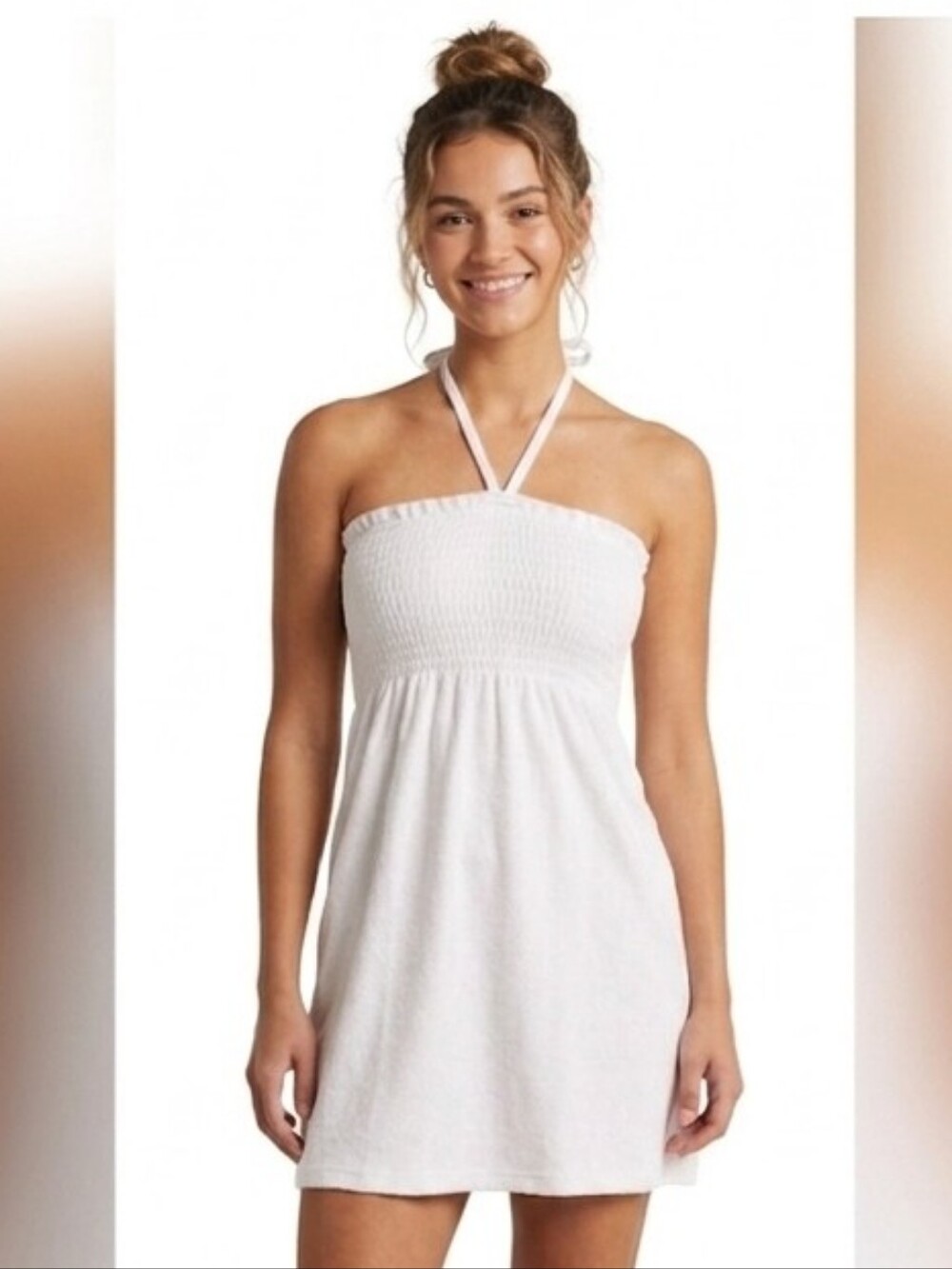 Exist Halter Swimsuit Cover-up Dress